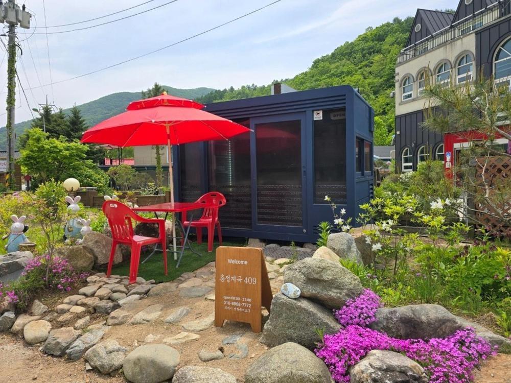 Pyeongchang Heungjeong Valley 409 Pension Eksteriør billede